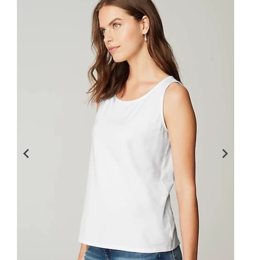 J Jill Pima NWT Stretch Knit Tank Top - size L